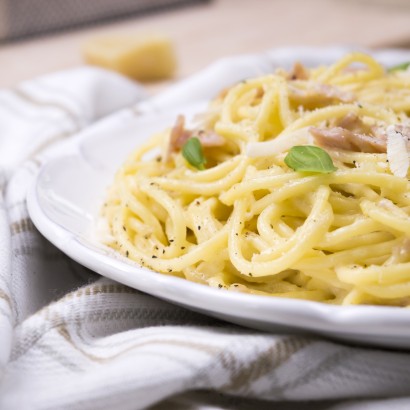 Makaron a'la carbonara 