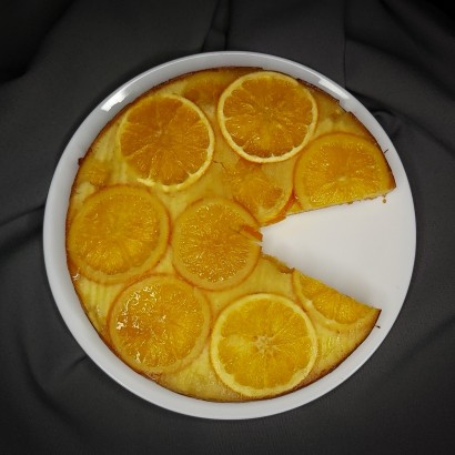 Ciasto z pomarańczą