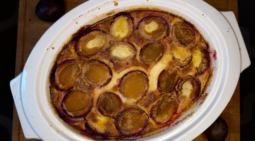 Śliwkowy pudding