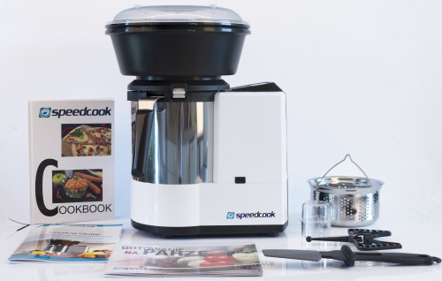 Speedcook - robot kuchenny z wszystkimi akcesoriami.
